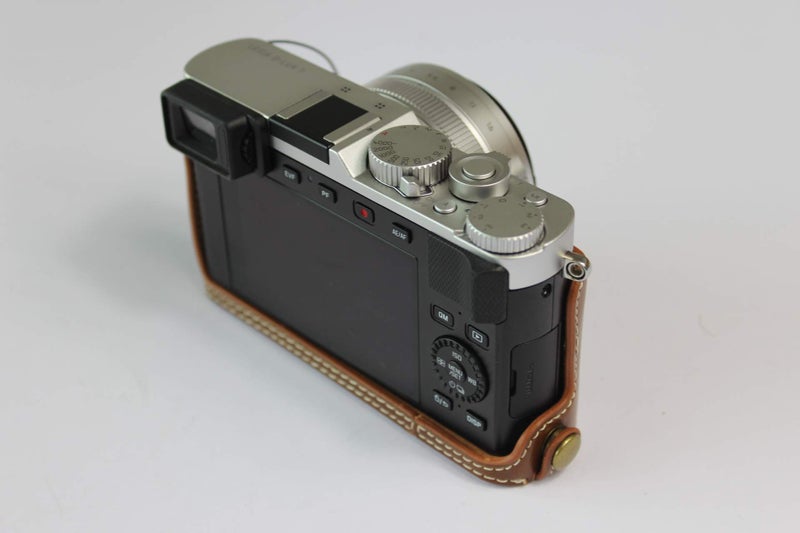 BolinUS Leica D-Lux 7 Case, BolinUS Handmade PU Leather Fullbody Camera Case Bag Cover for Leica D-Lux 7 Bottom Opening Version + Neck Strap + Mini Storage Bag (Brown) - Image 5